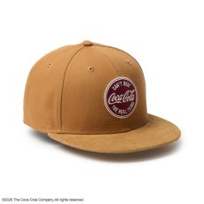 画像5: NEW ERA  59FIFTY Coca-Cola コカ・コーラ ライトブロンズ/ウィート (5)