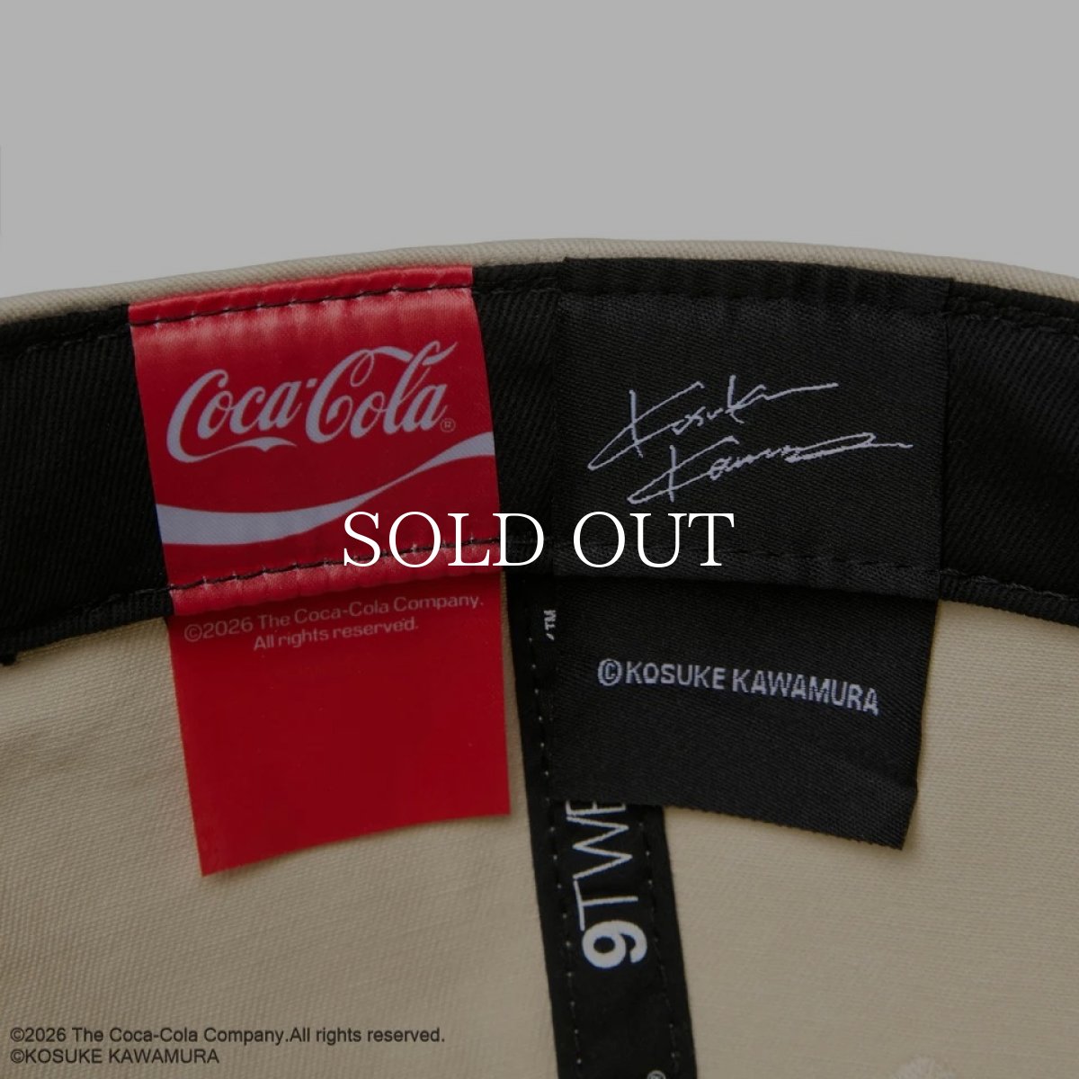 画像10: NEW ERA  9TWENTY Coca-Cola designed by Kosuke Kawamura コカ・コーラ クロームホワイト (10)