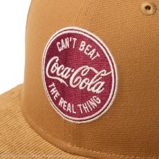 画像8: NEW ERA  59FIFTY Coca-Cola コカ・コーラ ライトブロンズ/ウィート (8)