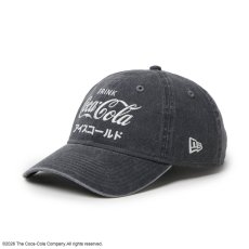 画像1: NEW ERA  9TWENTY Coca-Cola コカ・コーラ アシッドウォッシュ ダークグレー (1)