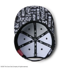 画像8: NEW ERA  9FIFTY Coca-Cola Golf コカ・コーラ ブラック｜ゴルフ (8)