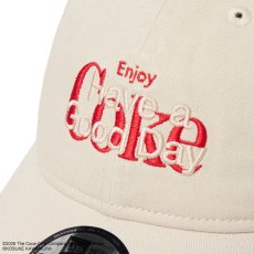 画像8: NEW ERA  9TWENTY Coca-Cola designed by Kosuke Kawamura コカ・コーラ クロームホワイト (8)