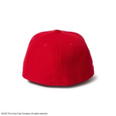 画像6: NEW ERA  59FIFTY Coca-Cola コカ・コーラ スカーレット (6)