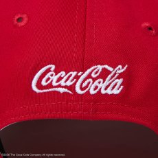 画像9: NEW ERA  9FORTY A-Frame Coca-Cola コカ・コーラ ホワイト/スカーレット (9)