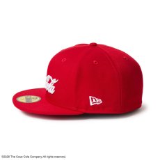 画像4: NEW ERA  59FIFTY Coca-Cola コカ・コーラ スカーレット (4)