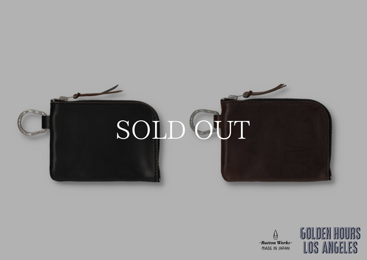 画像1: STANDARD CALIFORNIA  Button Works / SD Leather Wallet (1)