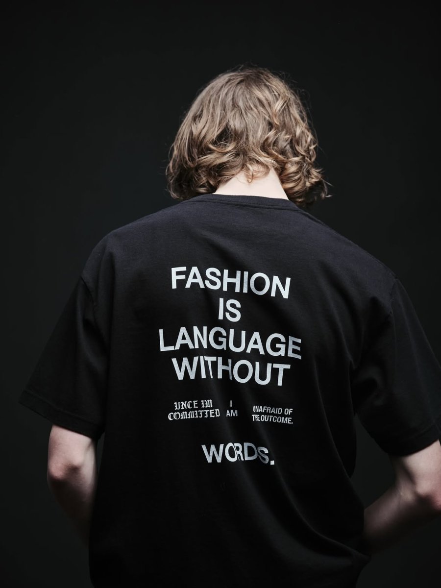 画像8: MINEDENIM  FASHION IS LANGUAGE Crewneck Pocket Tee (8)