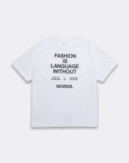 画像6: MINEDENIM  FASHION IS LANGUAGE Crewneck Pocket Tee (6)
