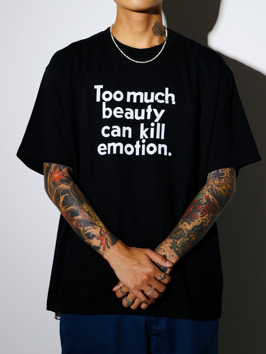 画像3: MINEDENIM  Too much beauty Crewneck Pocket Tee (3)