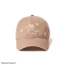 画像2: NEW ERA  9TWENTY Moomin Flower ムーミン スノークのおじょうさん イタリアンウォッシュ カーキ (2)