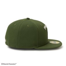 画像7: NEW ERA  59FIFTY Moomin スナフキン チャーム ライフルグリーン (7)
