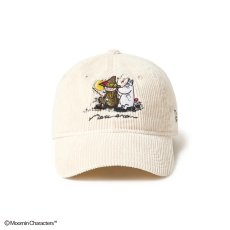 画像2: NEW ERA  9TWENTY Moomin スナフキン ムーミン 8W Corduroy コーデュロイ クロームホワイト (2)