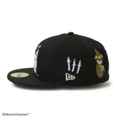 画像3: NEW ERA  59FIFTY Moomin キャラAll Over ブラック (3)