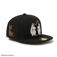 画像4: NEW ERA  59FIFTY Moomin キャラAll Over ブラック (4)
