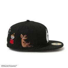 画像5: NEW ERA  59FIFTY Moomin キャラAll Over ブラック (5)