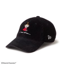 画像1: NEW ERA  9TWENTY Moomin リトルミイ 8W Corduroy コーデュロイ ブラック (1)