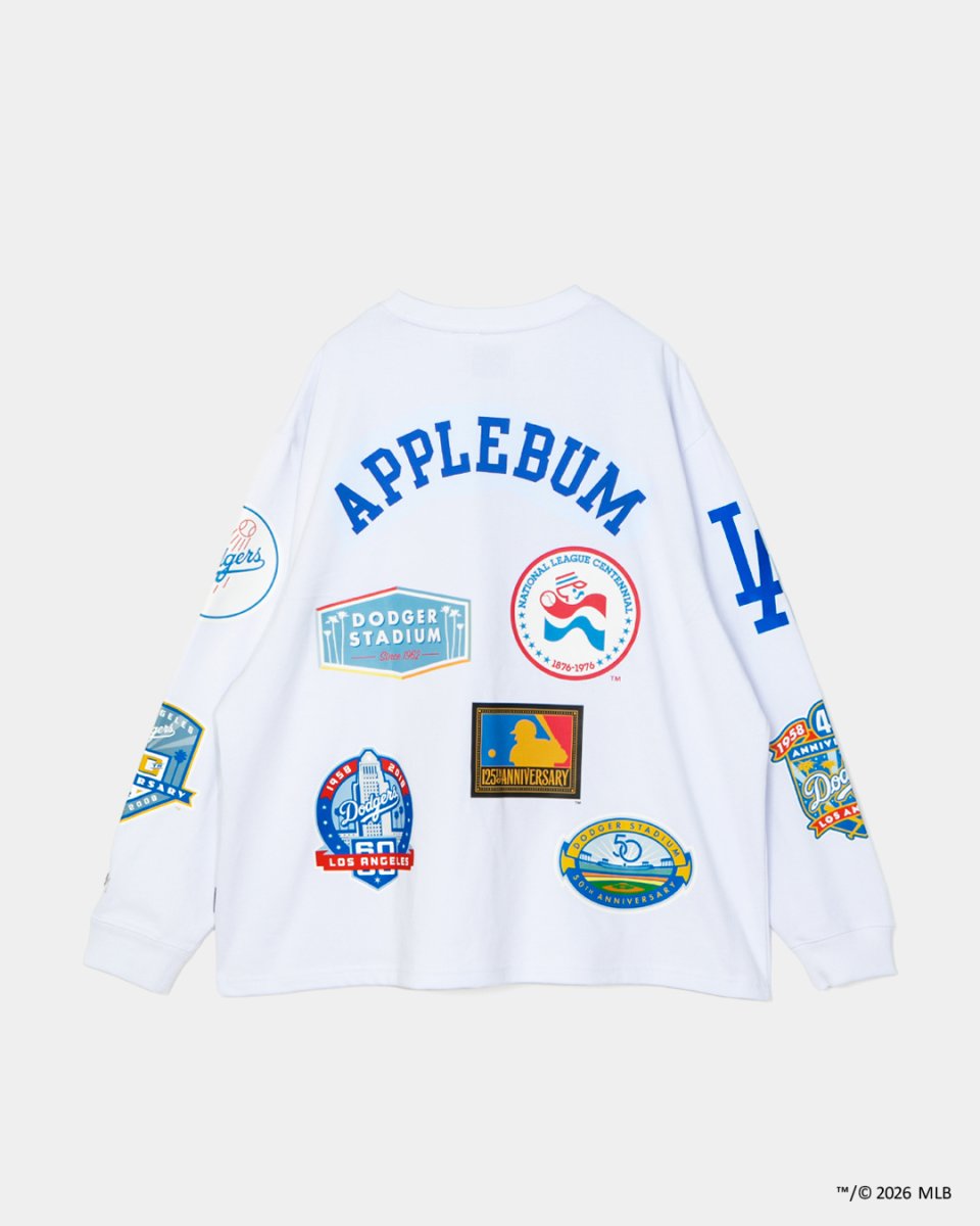 画像2: APPLEBUM  “LA Dodgers” Wappen L/S T-shirt (2)