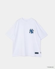 画像1: APPLEBUM  “NY Yankees” Leaf Logo T-shirt (1)