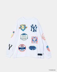 画像1: APPLEBUM "New York Yankees" Wappen L/S T-shirt (1)