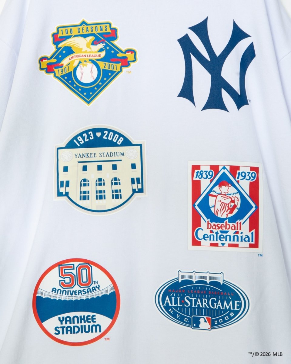 画像5: APPLEBUM "New York Yankees" Wappen L/S T-shirt (5)