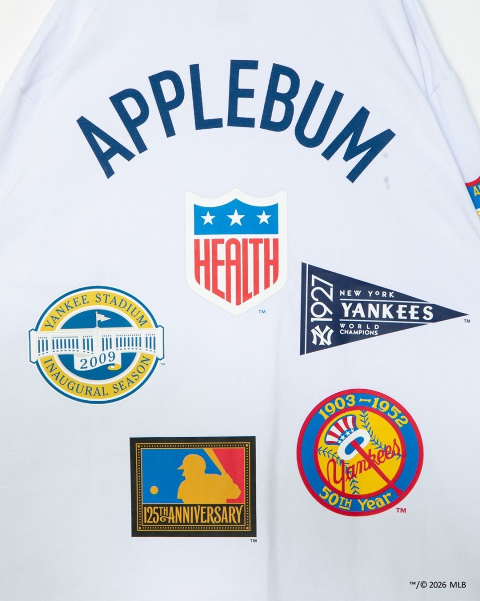画像6: APPLEBUM "New York Yankees" Wappen L/S T-shirt (6)