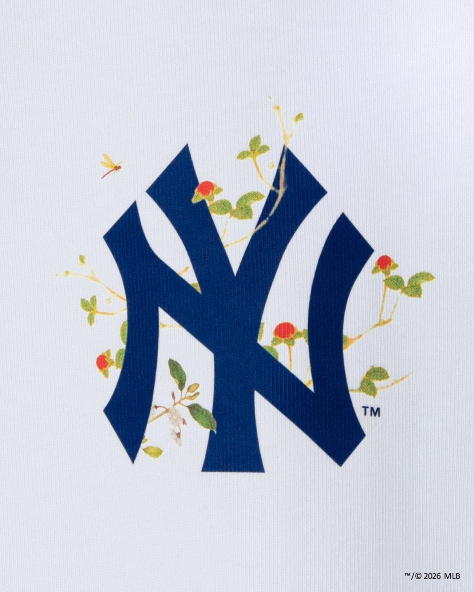 画像3: APPLEBUM  “NY Yankees” Leaf Logo T-shirt (3)