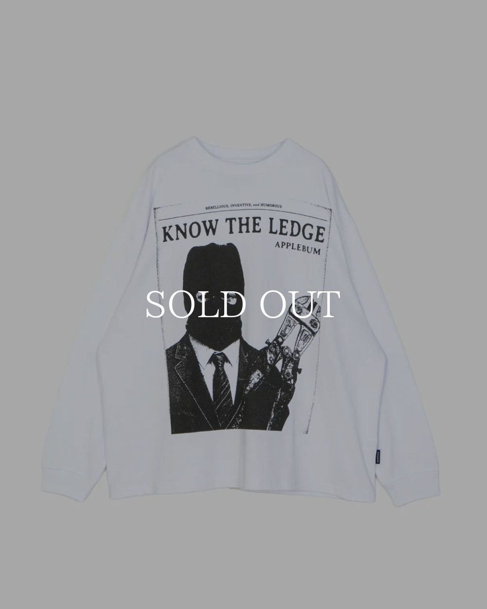 画像1: APPLEBUM  “KNOW THE LEDGE” L/S T-shirt (1)