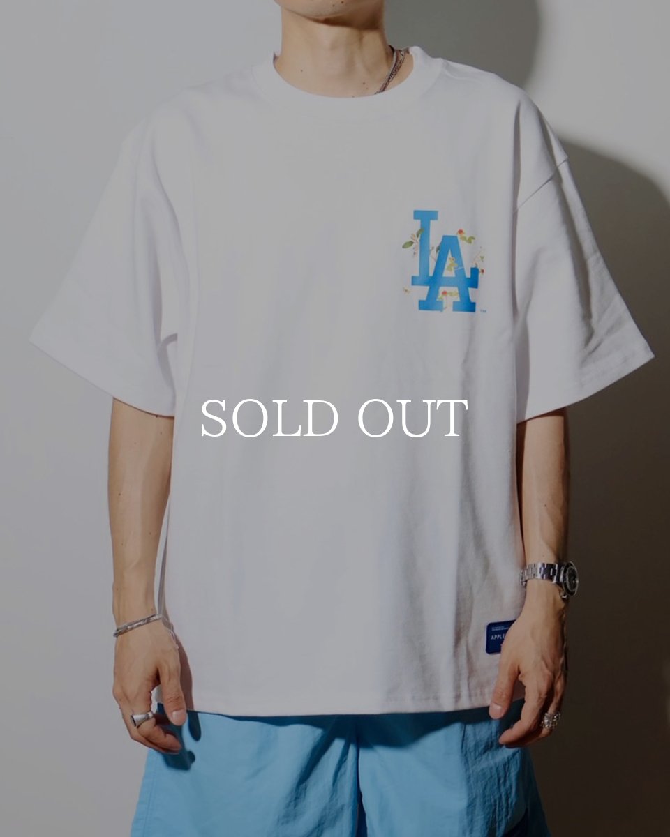 画像3: APPLEBUM  “LA Dodgers” Leaf Logo T-shirt (3)