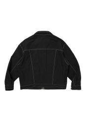 画像2: COOTIE PRODUCTIONS   Cotton Serge Trucker Jacket (2)