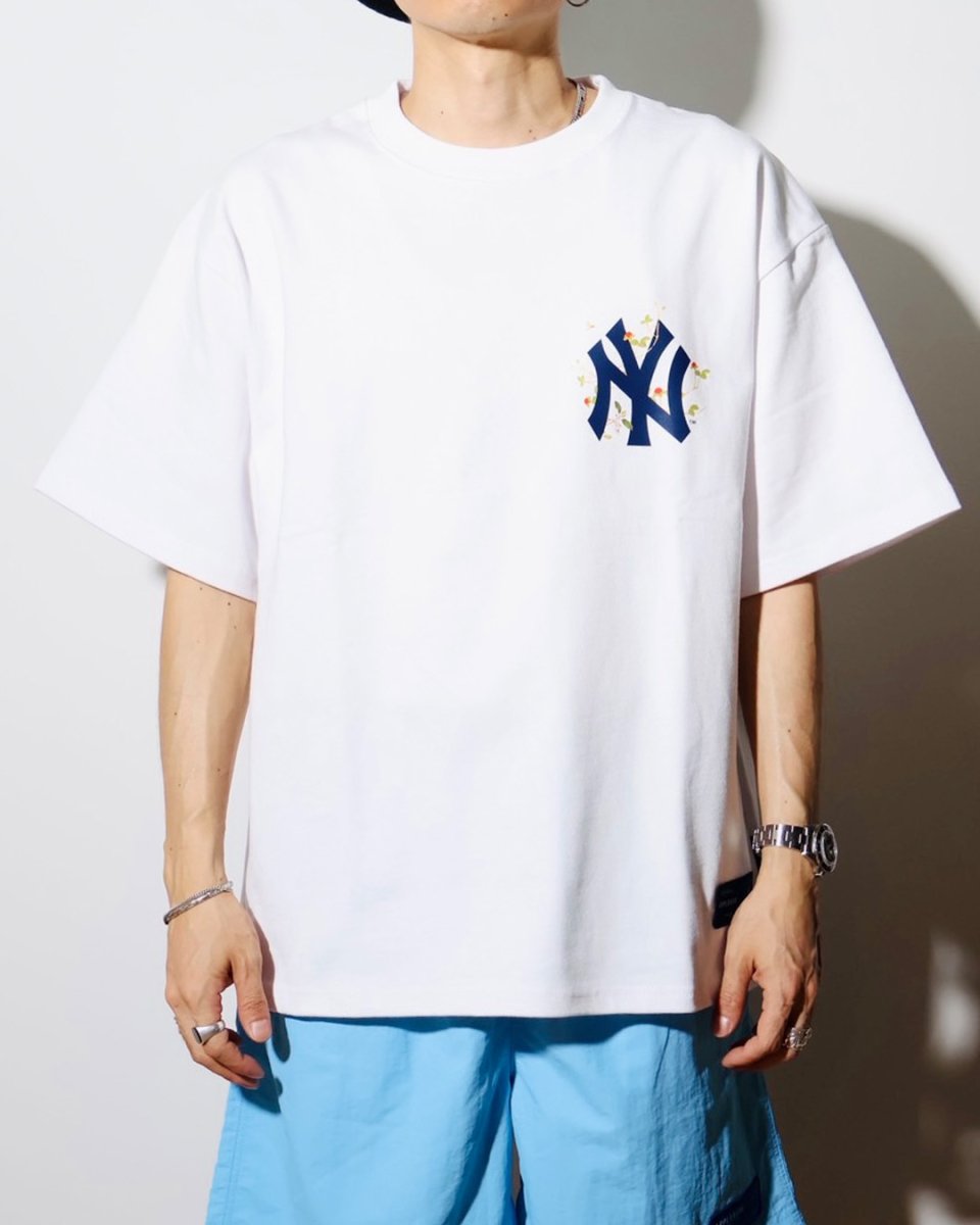 画像3: APPLEBUM  “NY Yankees” Leaf Logo T-shirt (3)