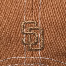 画像6: NEW ERA  9FORTY アンストラクチャード Flower サンディエゴ・パドレス ライトブロンズ (6)