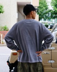 画像5: ANACHRONORM  PIGMENT THERMAL HENLEY NECK L/S T-S (5)