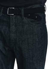 画像2: MINEDENIM  Thick Velour Blade-tip Studs Belt (2)