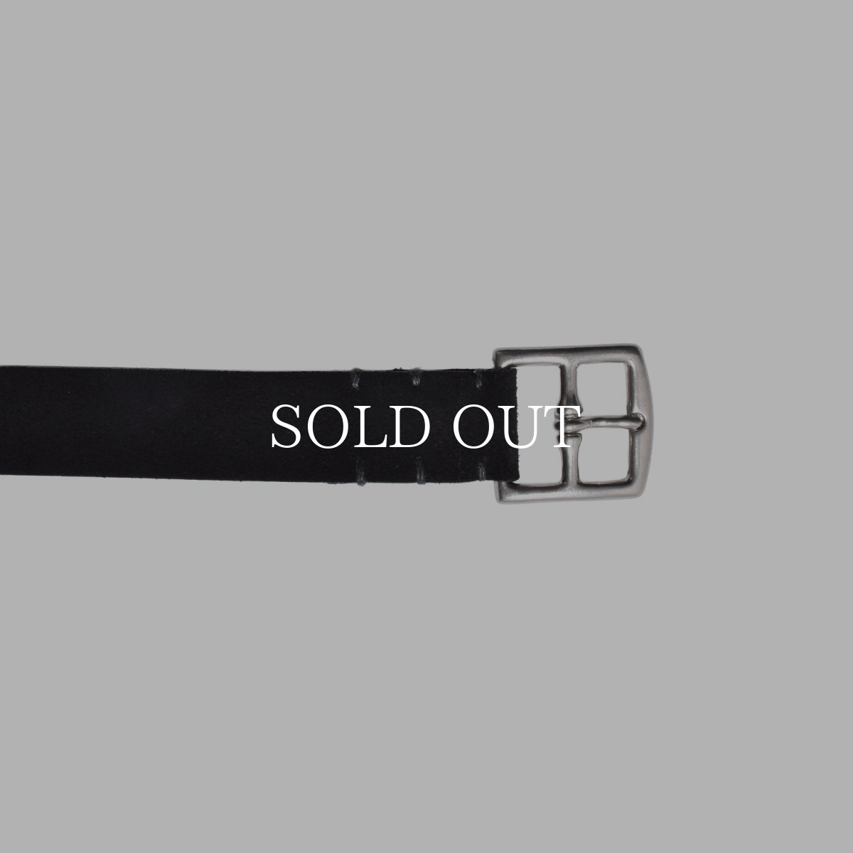 画像3: MINEDENIM  Thick Velour Blade-tip Studs Belt (3)