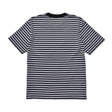 画像2: MINEDENIM  Overdye Border Crewneck Tee (2)