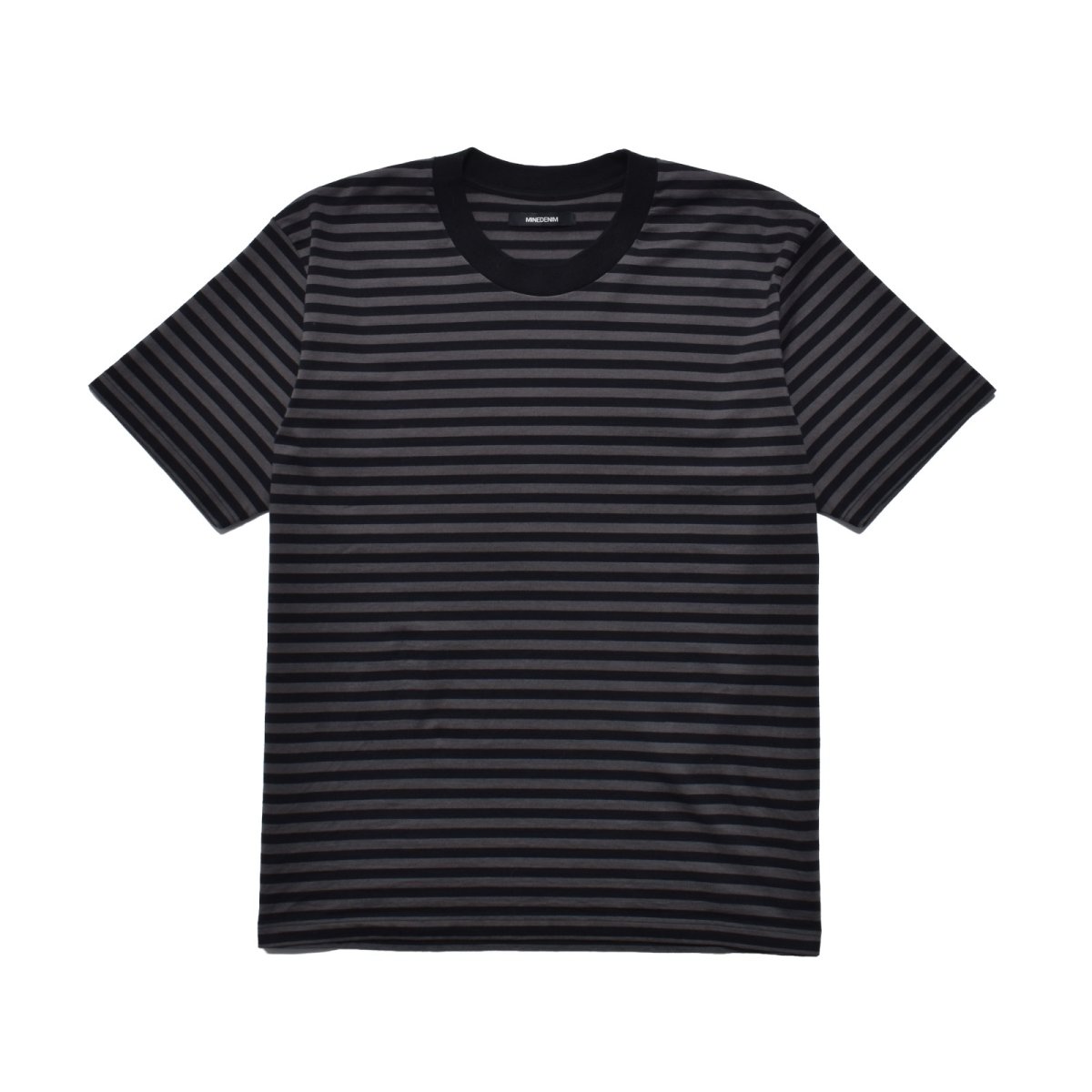 画像8: MINEDENIM  Overdye Border Crewneck Tee (8)
