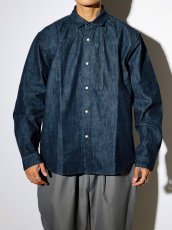 画像2: nonnative  RANCHER L/S SHIRT COTTON 11oz DENIM OW (2)