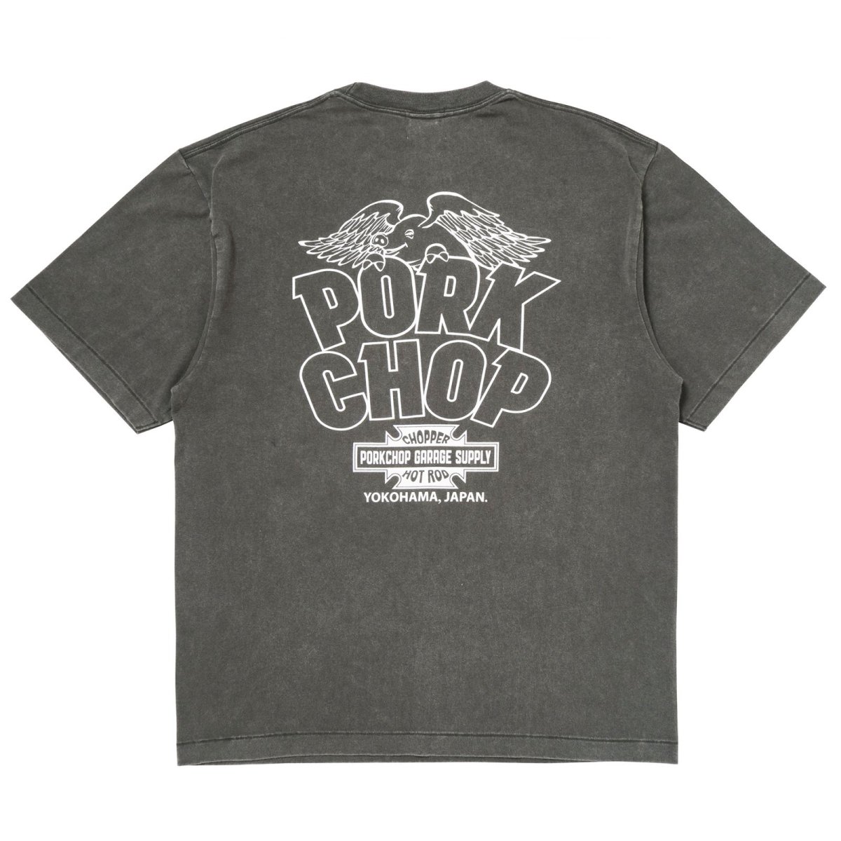 画像2: PORKCHOP GARAGE SUPPLY  WAVE&WP TEE (2)