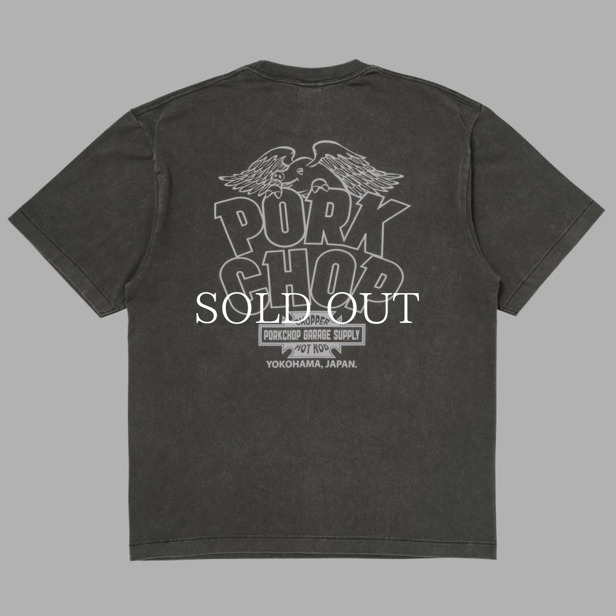 画像2: PORKCHOP GARAGE SUPPLY  WAVE&WP TEE (2)