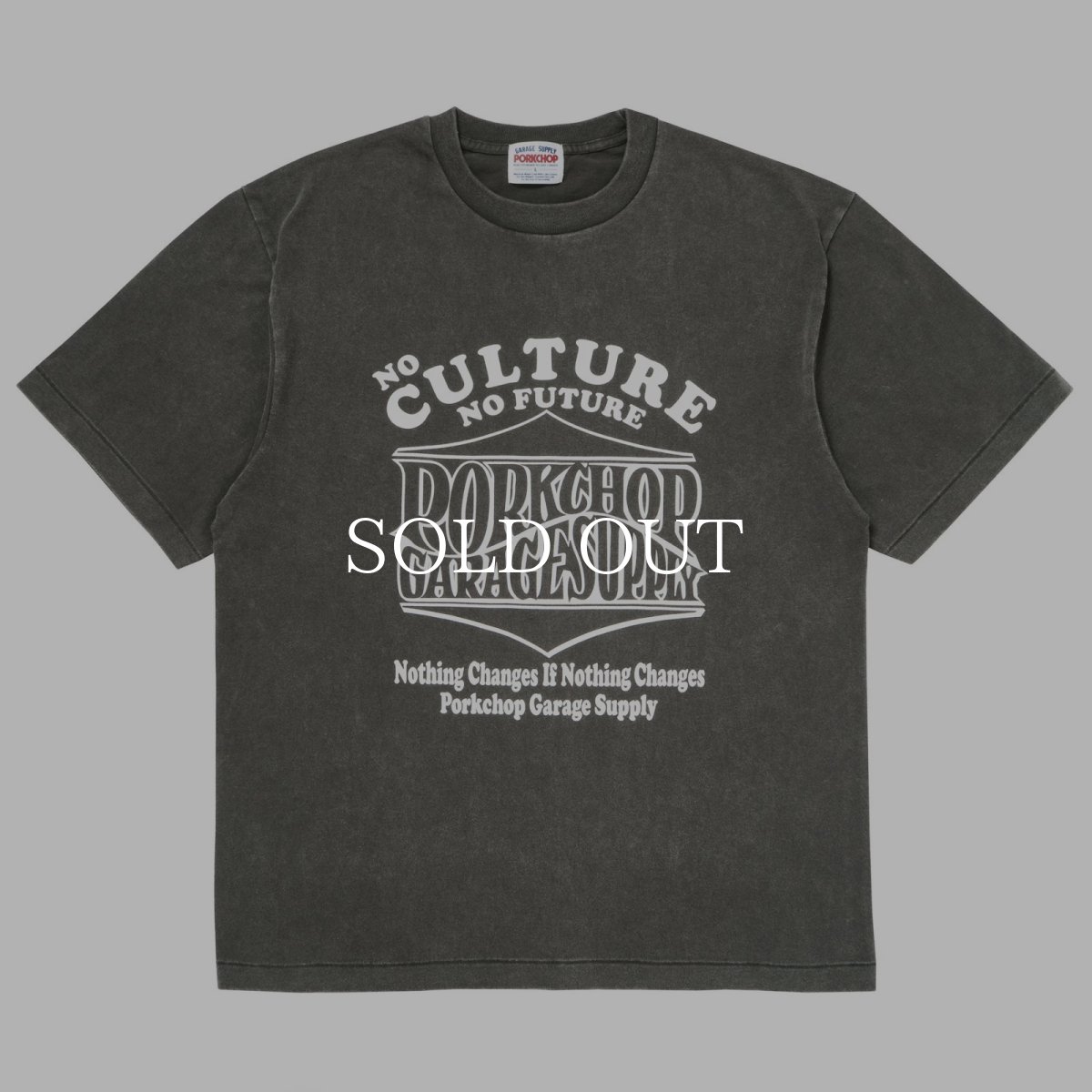 画像1: PORKCHOP GARAGE SUPPLY  WAVE&WP TEE (1)