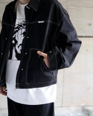 画像6: COOTIE PRODUCTIONS   Cotton Serge Trucker Jacket (6)