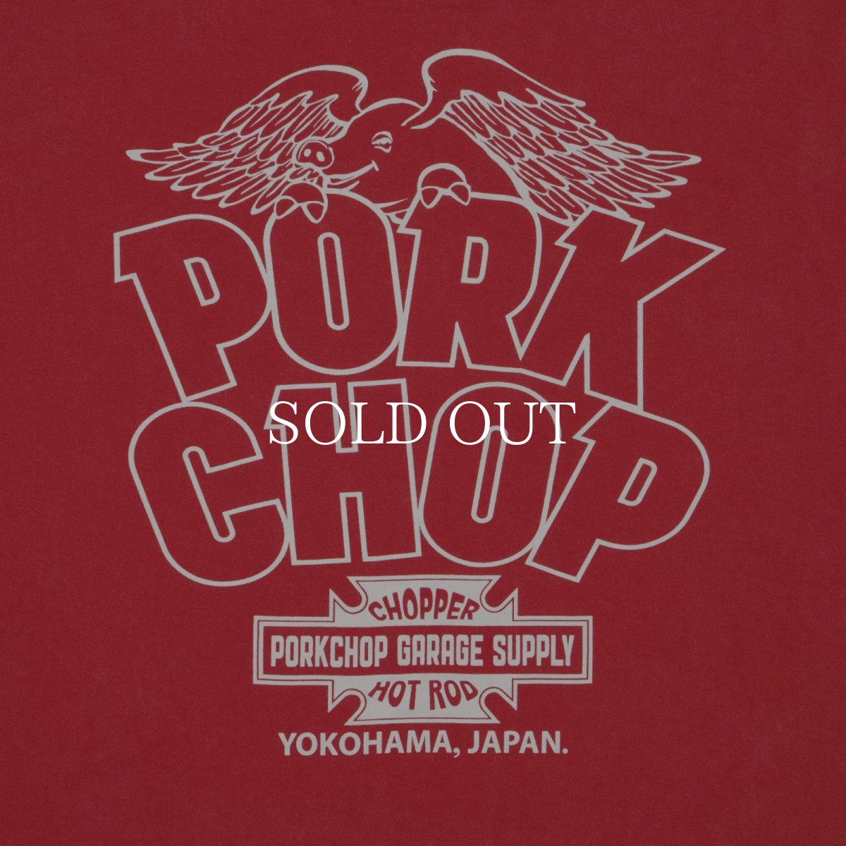 画像12: PORKCHOP GARAGE SUPPLY  WAVE&WP TEE (12)