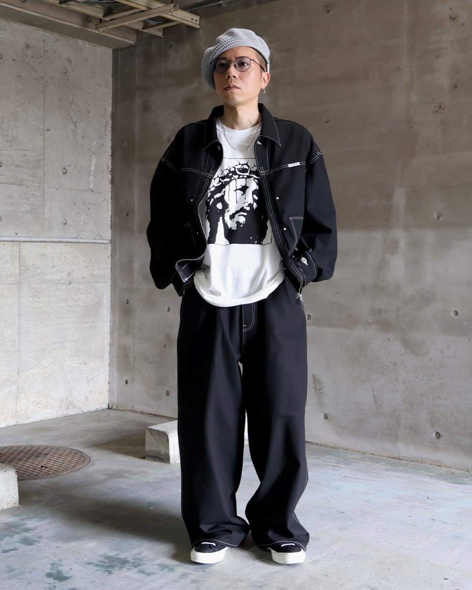 画像3: COOTIE PRODUCTIONS   Cotton Serge 5Pocket Extra Baggy Pants (3)