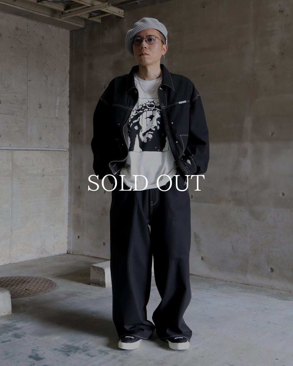 画像3: COOTIE PRODUCTIONS   Cotton Serge 5Pocket Extra Baggy Pants (3)