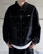 画像4: COOTIE PRODUCTIONS   Cotton Serge Trucker Jacket (4)