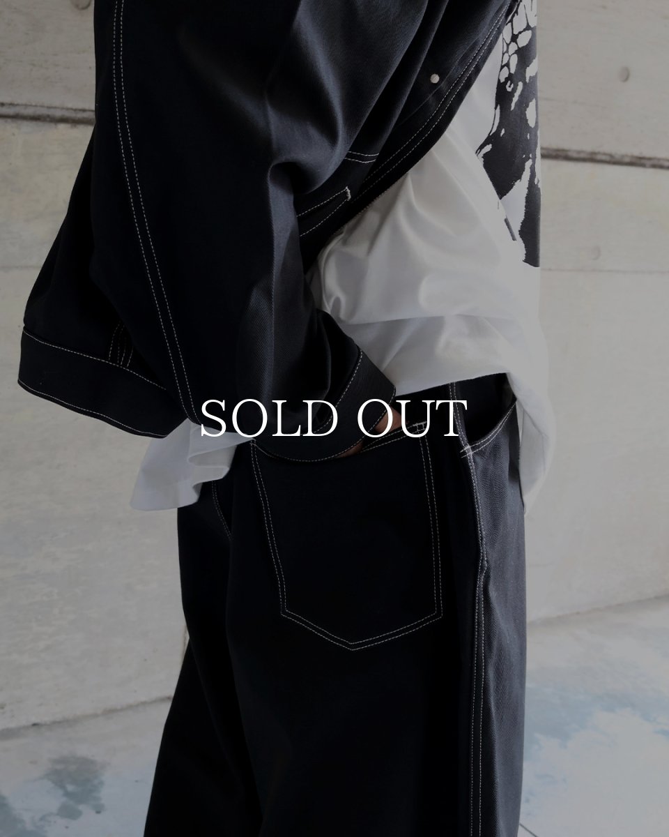 画像5: COOTIE PRODUCTIONS   Cotton Serge 5Pocket Extra Baggy Pants (5)
