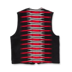 画像2: CALEE  NATIVE BLANKET VEST (2)