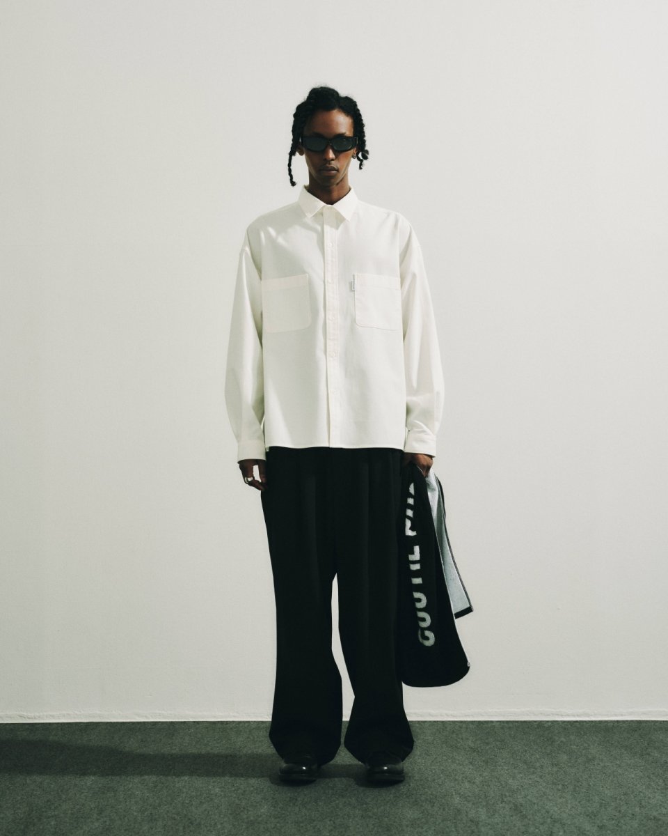 画像10: COOTIE PRODUCTIONS   Cotton Gabardine Boxy L/S Shirt (10)