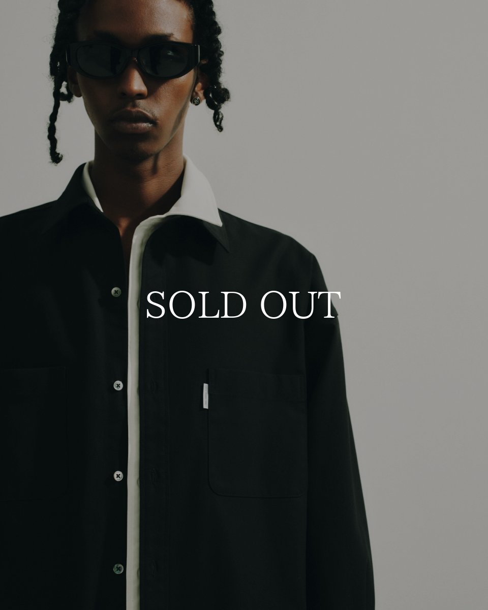 画像9: COOTIE PRODUCTIONS   Cotton Gabardine Boxy L/S Shirt (9)