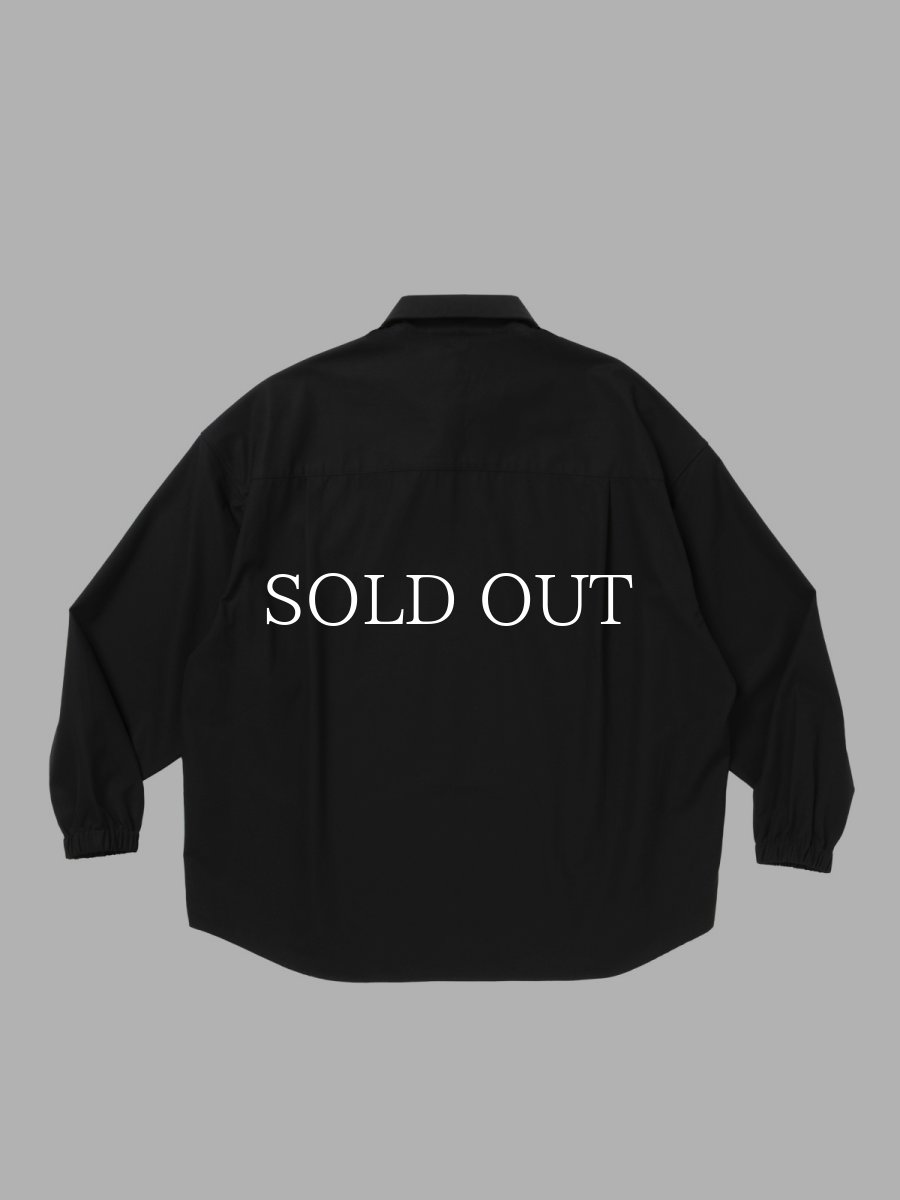 画像2: COOTIE PRODUCTIONS   Cotton Gabardine L/S Skipper Shirt (2)